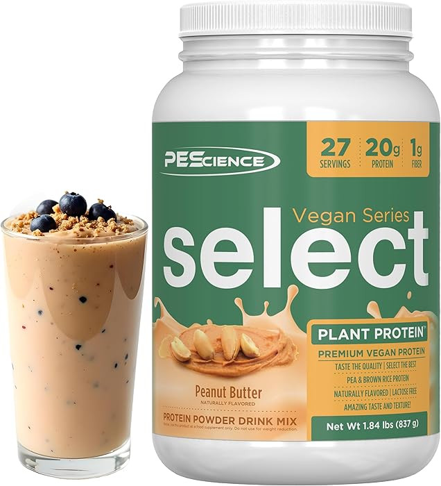 PEScience Select Vegan Protein Powder, Plant Based Protein Powder, Amazing Taste, Smooth Texture,... | Amazon (US)
