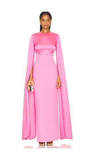 Adley Maxi Dress in Light Pink | Revolve Clothing (Global)