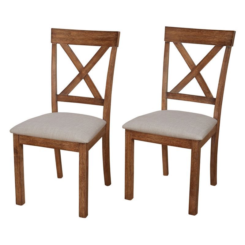 Set of 2 Verdon Dining Chairs Driftwood - Buylateral | Target