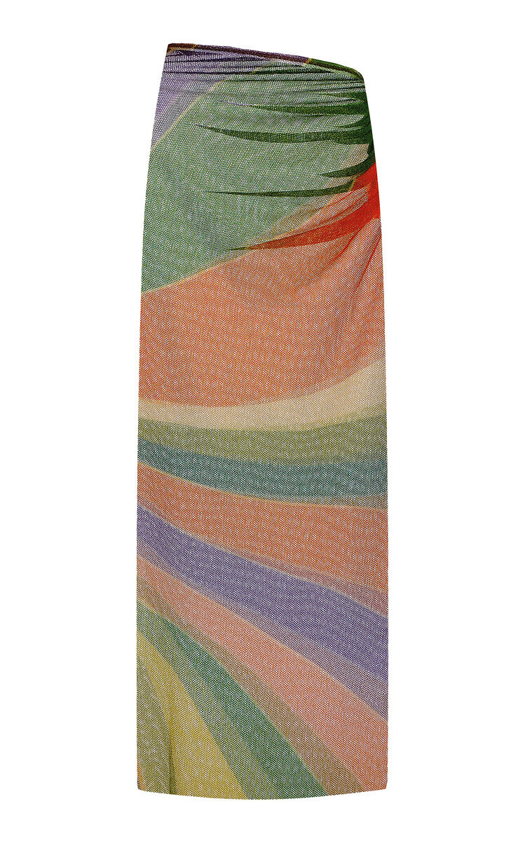 Exclusive La Isla Patella Sparkling Mesh Skirt | Moda Operandi (Global)