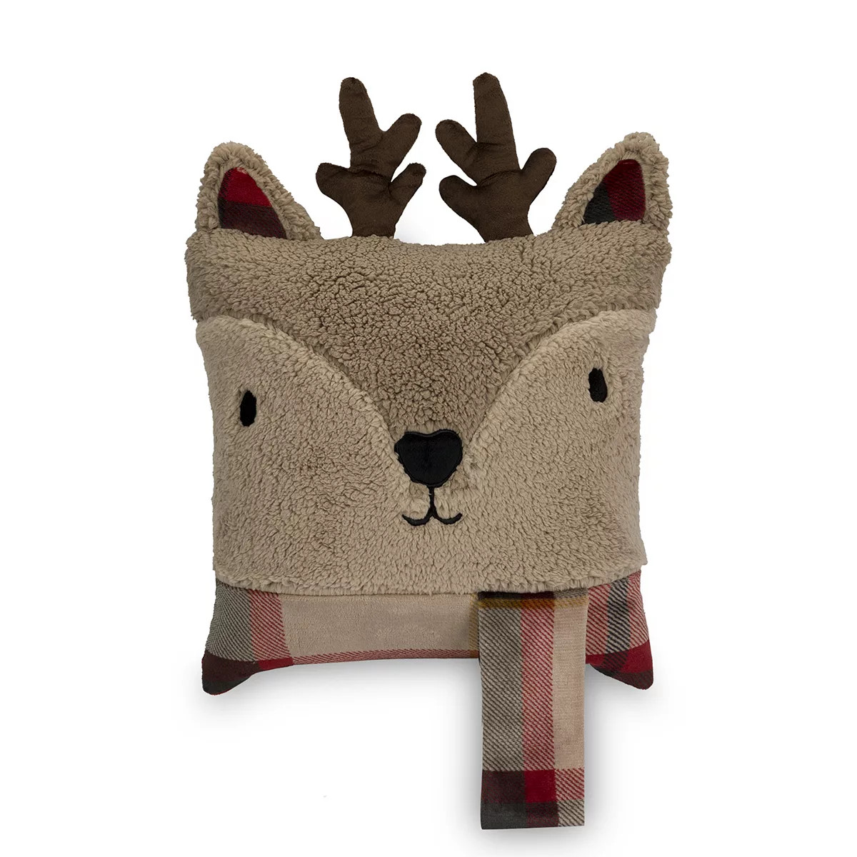 Cuddl Duds® Beige Reindeer Decorative Pillow | Kohl's