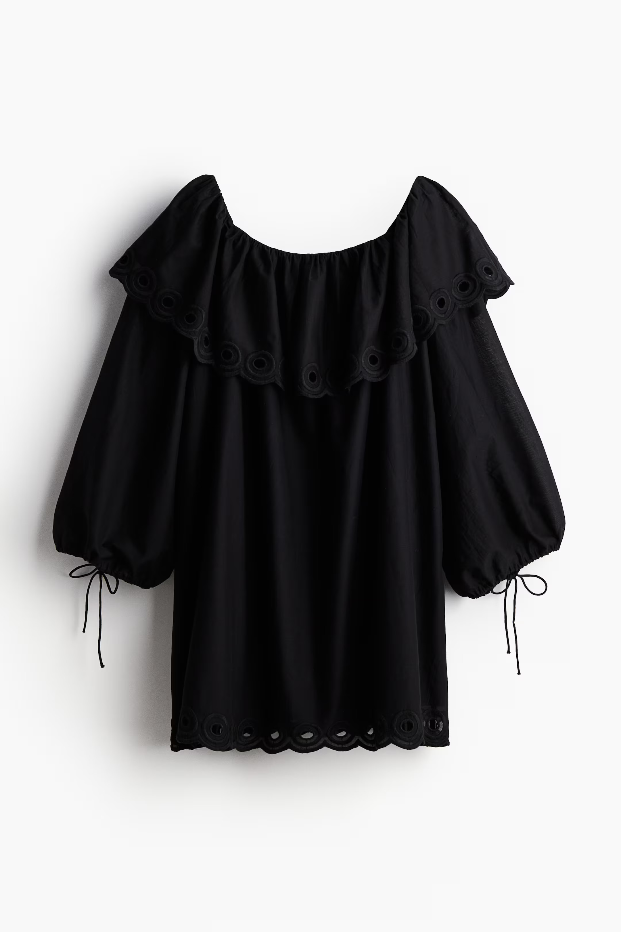 Robe épaules nues en coton | H&M (FR, IT, ES, PT, BE)