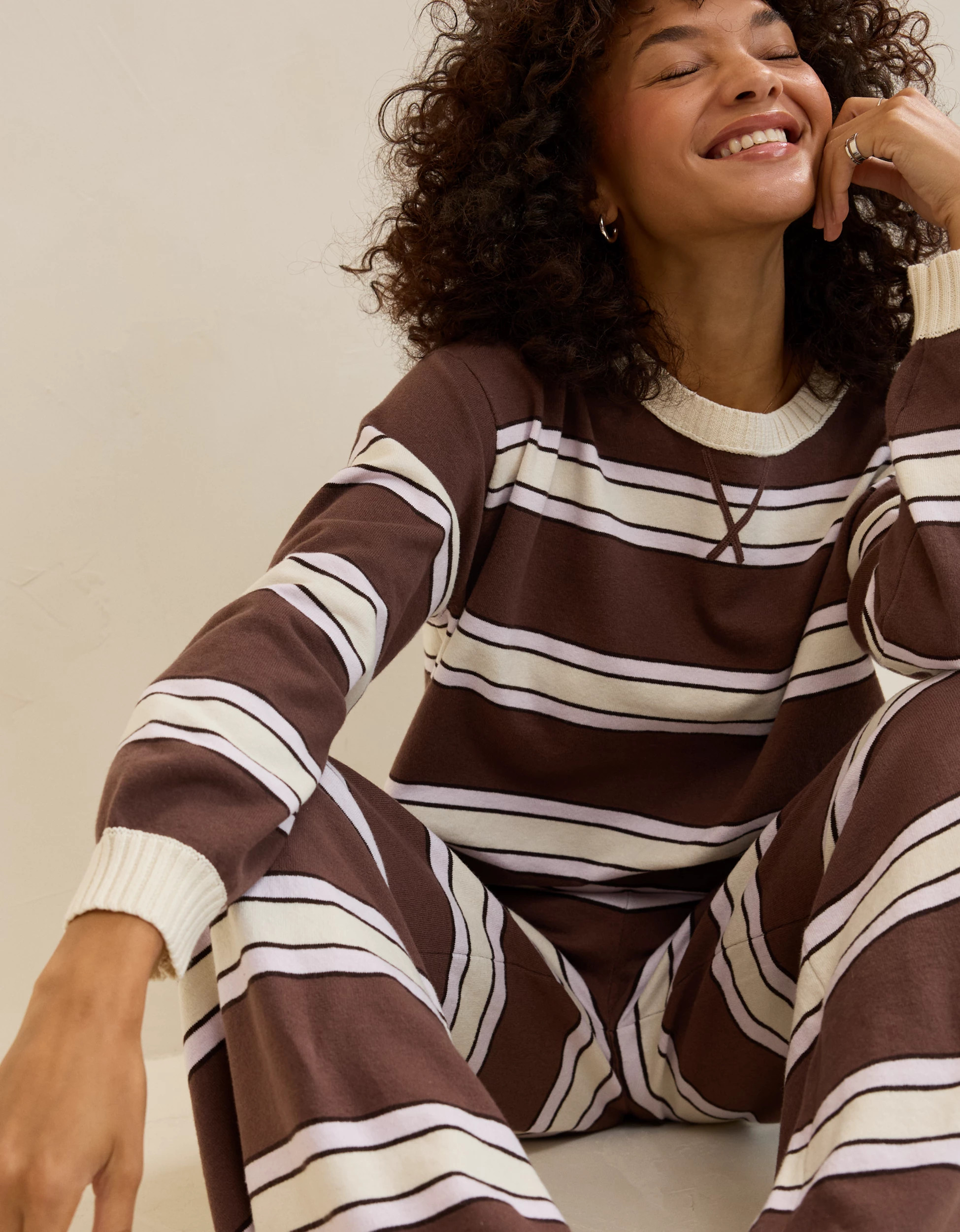 New + Matching Set Aerie Sunday Soft Crew Sweater | American Eagle Outfitters (US & CA)