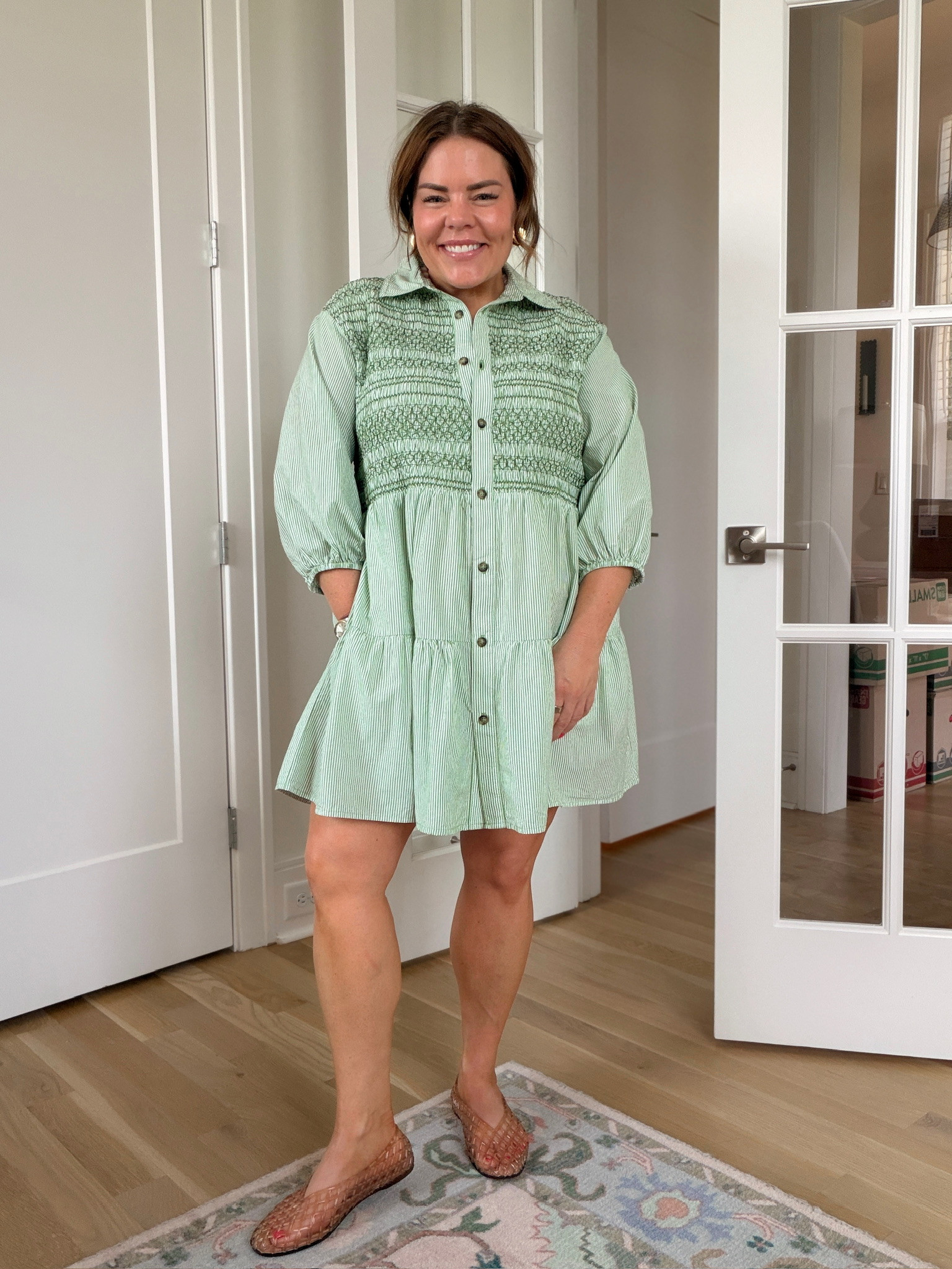 How CUTE is this little green mini? Make sure to use code BRITTANYY20 for 20% off your order! 

 #LTKdayinmylife #LTKgrwm #LTKSeasonal