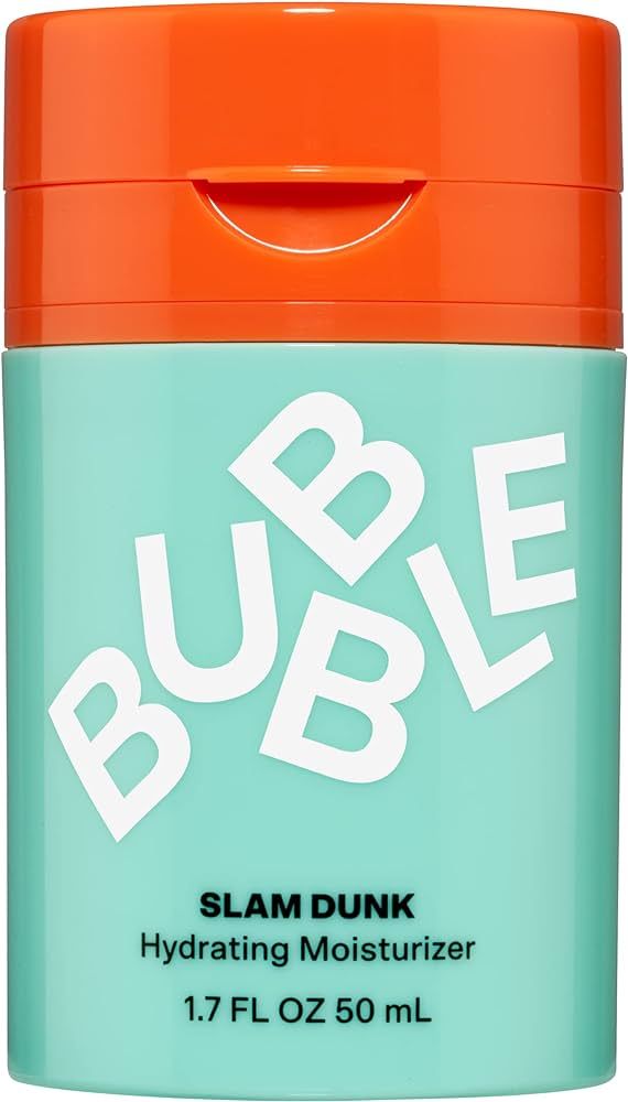 Bubble Skincare Slam Dunk Hydrating Face Moisturizer - Lightweight Face Cream for Dry Skin Made w... | Amazon (US)