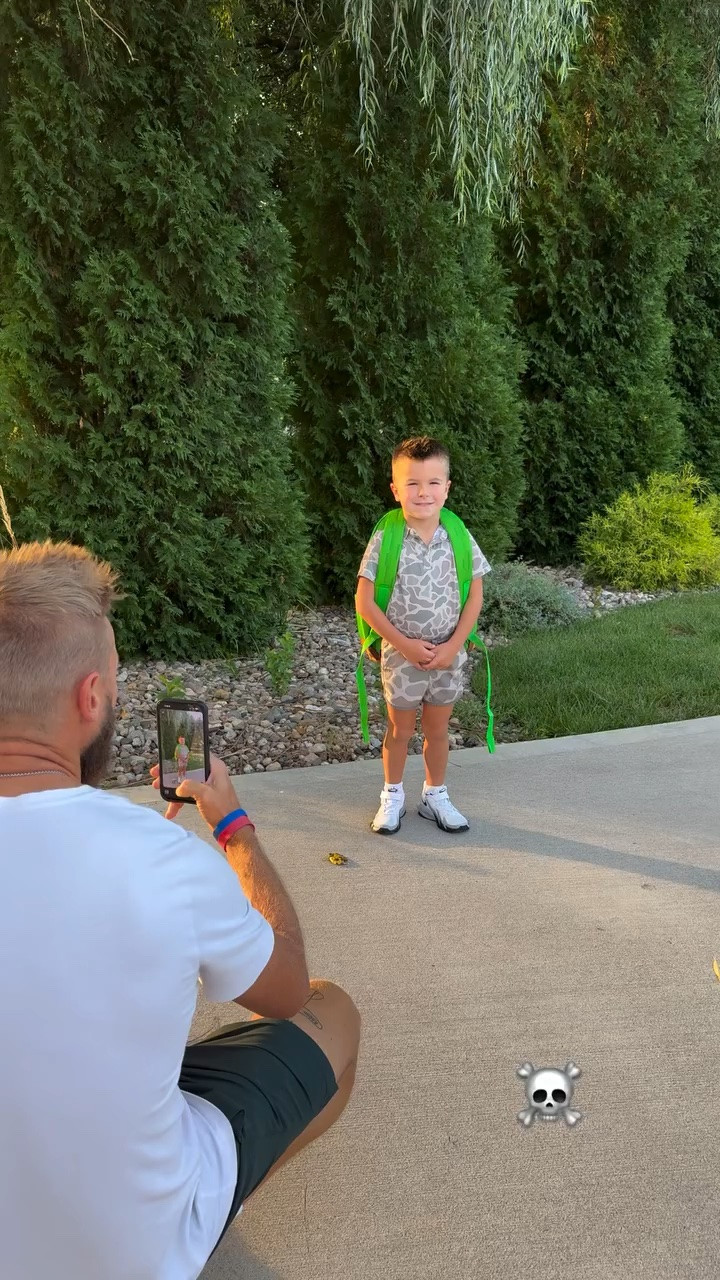 How cute?! First day of classes!

#LTKKids
