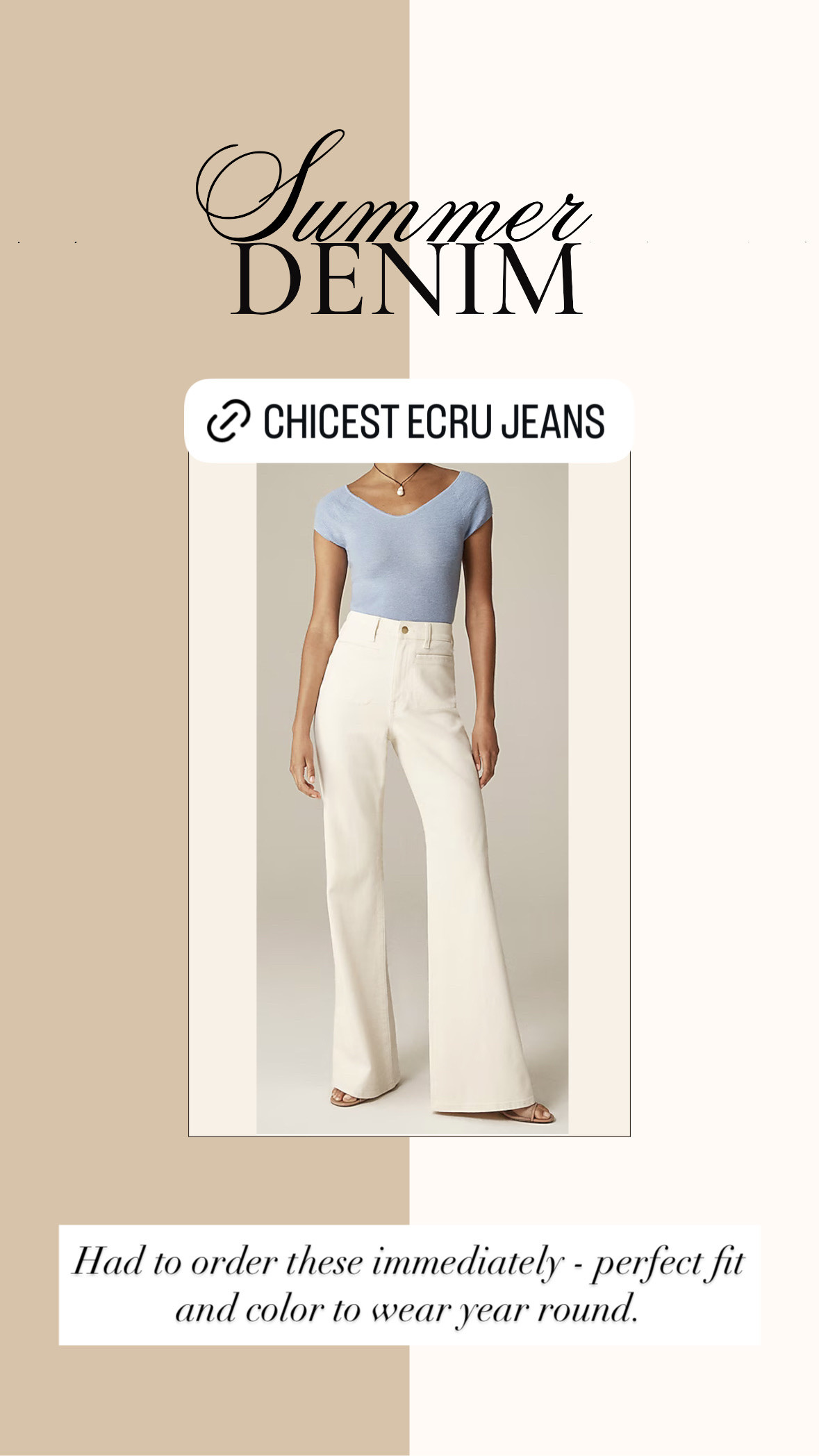 Denim.

#LTKSeasonal #LTKStyleTip #LTKWorkwear