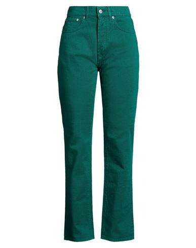 Grifoni Woman Jeans Green Size 32 Cotton | YOOX (US)