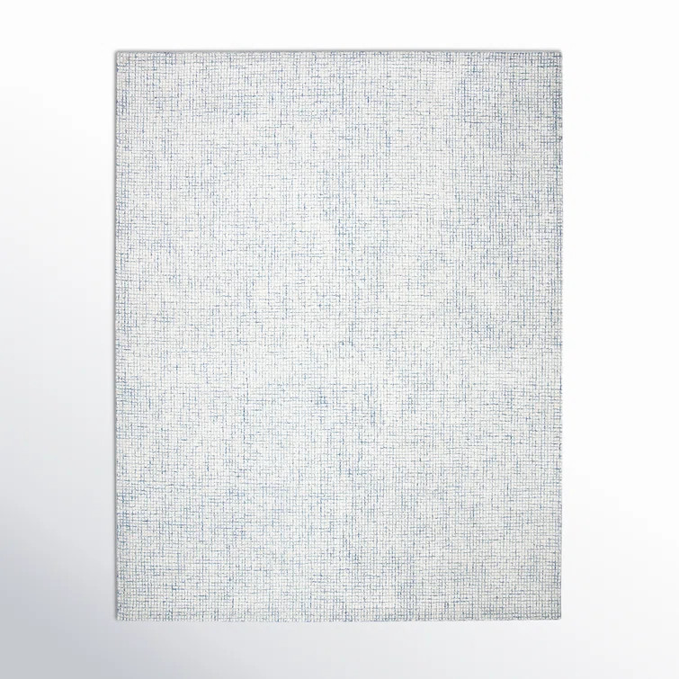 Rowe Handmade Ivory/Blue Rug | Wayfair North America