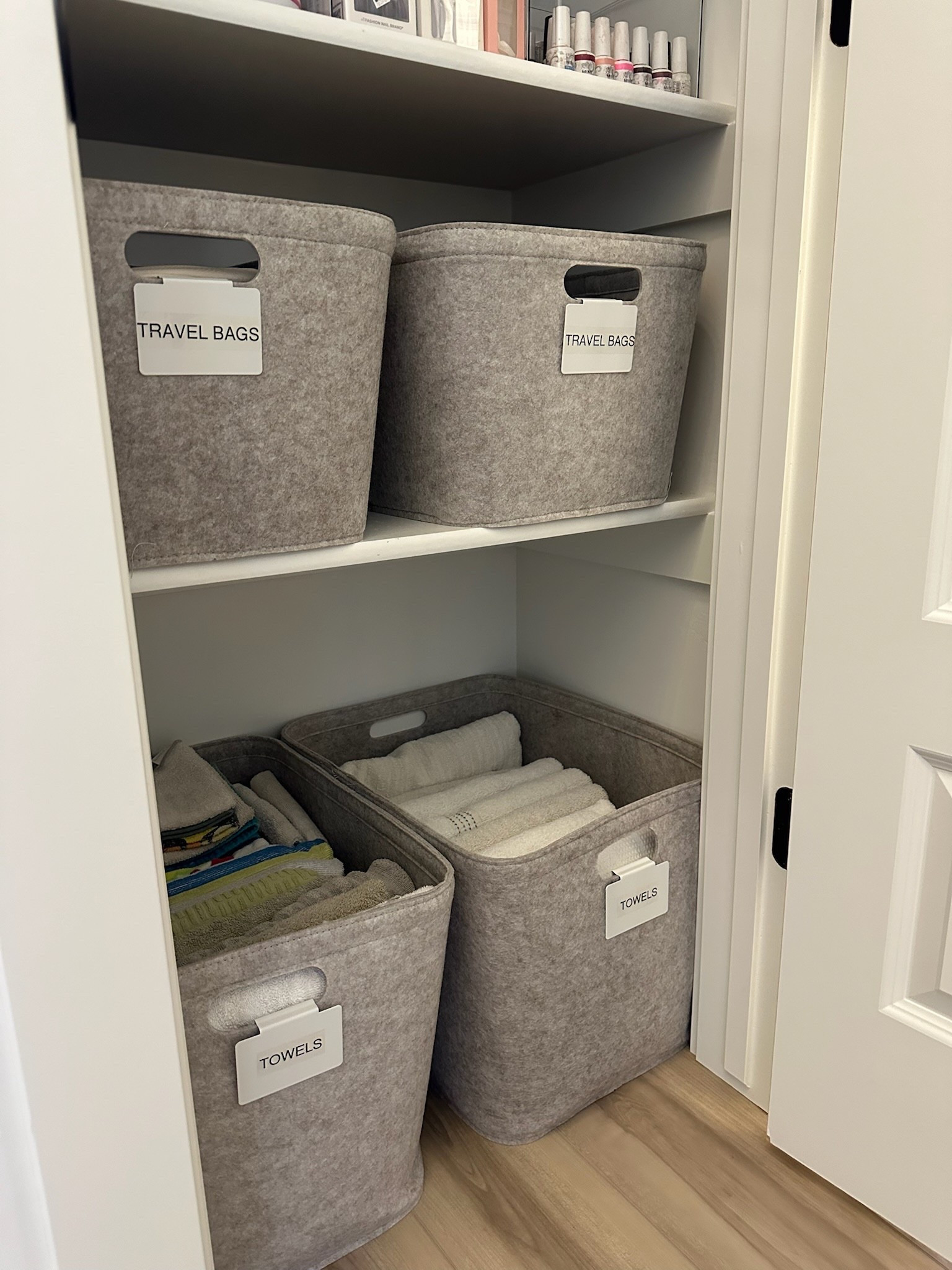 Linen closet organization

#LTKFindsUnder50 #LTKFindsUnder100