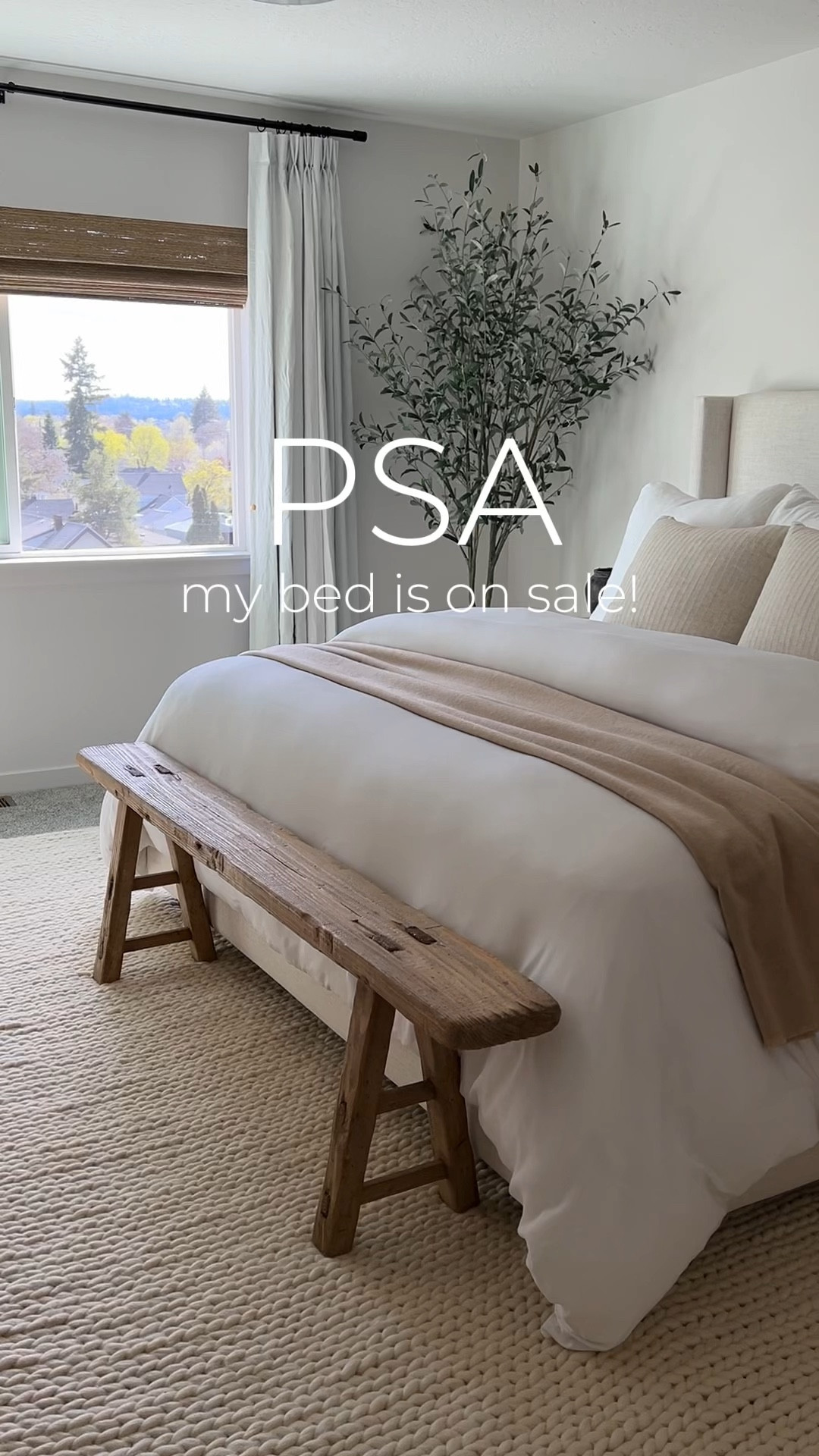 Way Day Deals are here! My beautiful upholstered bed from Wayfair is on sale now! I have the color linen talc 🤎#LTKhome

#LTKVideo