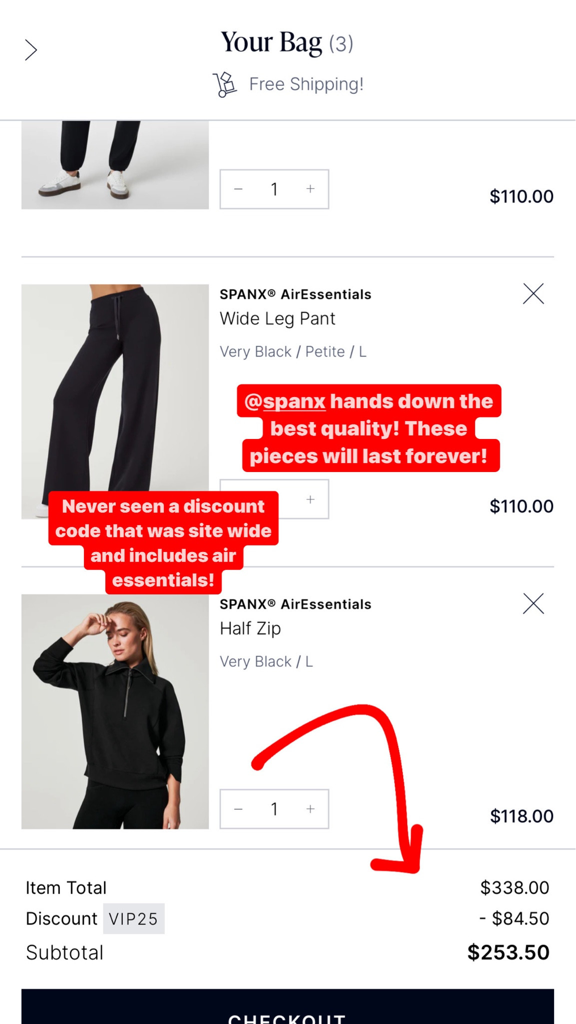 Hurry! Never seen this before! 25% off site wide over $150!! Air Essentials included!! 

#LTKOver40 #LTKStyleTip #LTKActive