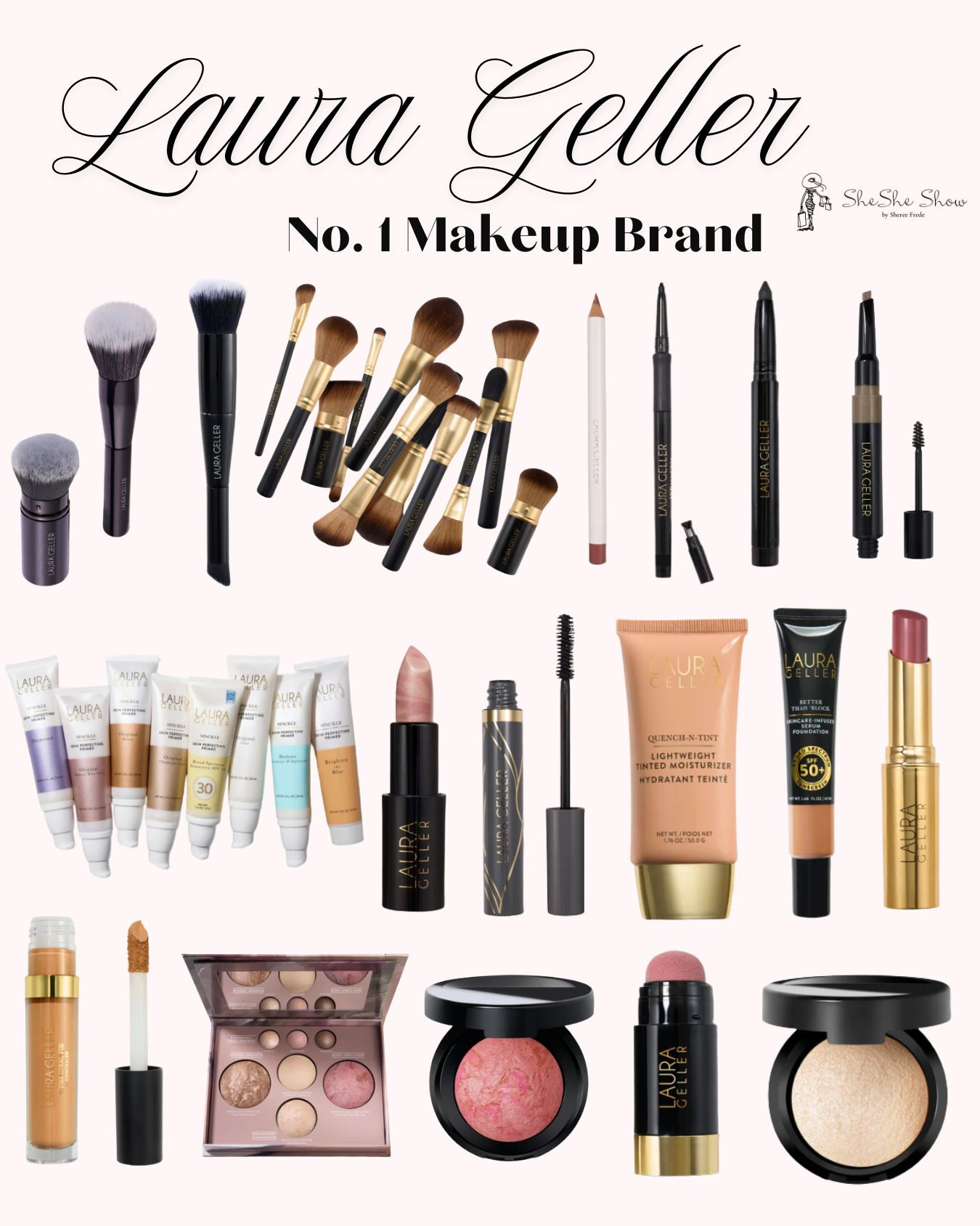  Laura Geller Beauty for mature skin. 
Primer, Baked foundation, Blush serum


 

#LTKOver40 #LTKBeauty #LTKFindsUnder50