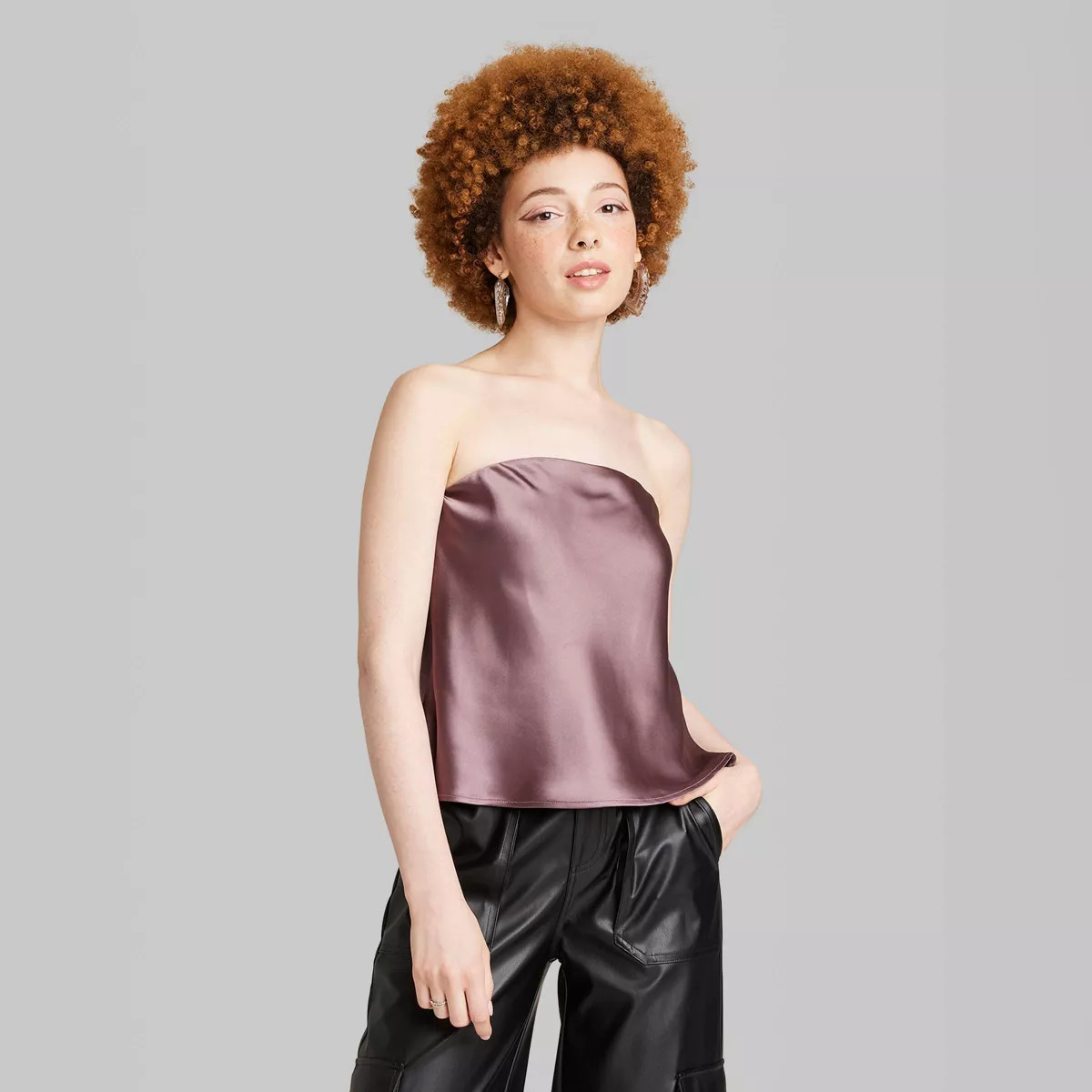 Women's Satin Tube Top - Wild Fable™ | Target