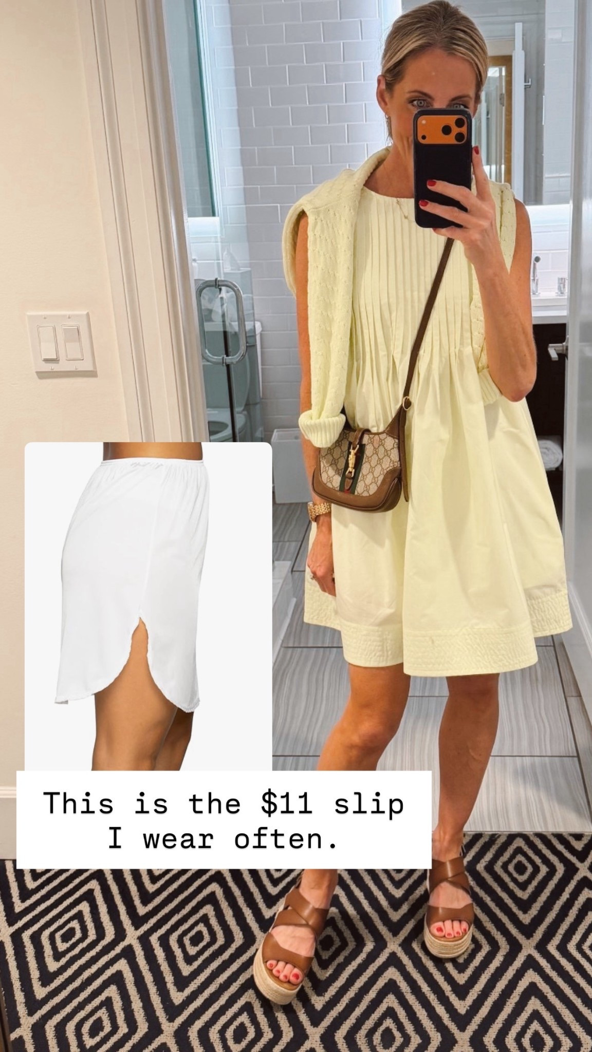 Step into a look, that’s all about the details! These pressed plates in front and back create a trendy texture look that brings plenty of personality to the simple a line silhouette… I am wearing it today with this matching sweater that is on clearance less than $12 

#LTKdayinmylife #LTKgrwm #LTKmomlife