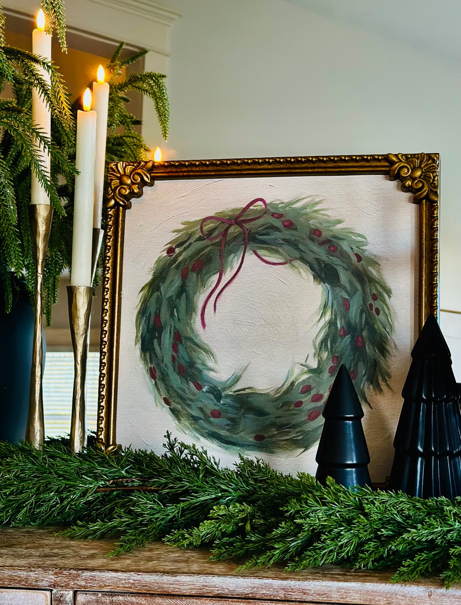 Tis the season for cozy corners + holiday art 🎄
#targetfind
#holidayart
#thresholdredribbonwreath

#LTKSeasonal #LTKHoliday #LTKHome