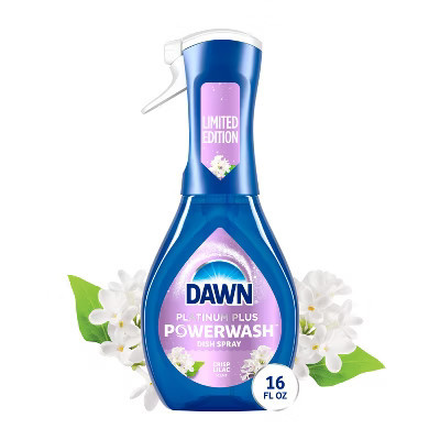 Dawn Crisp Lilac Platinum Powerwash Spray Starter Kit - 16 fl oz | Target