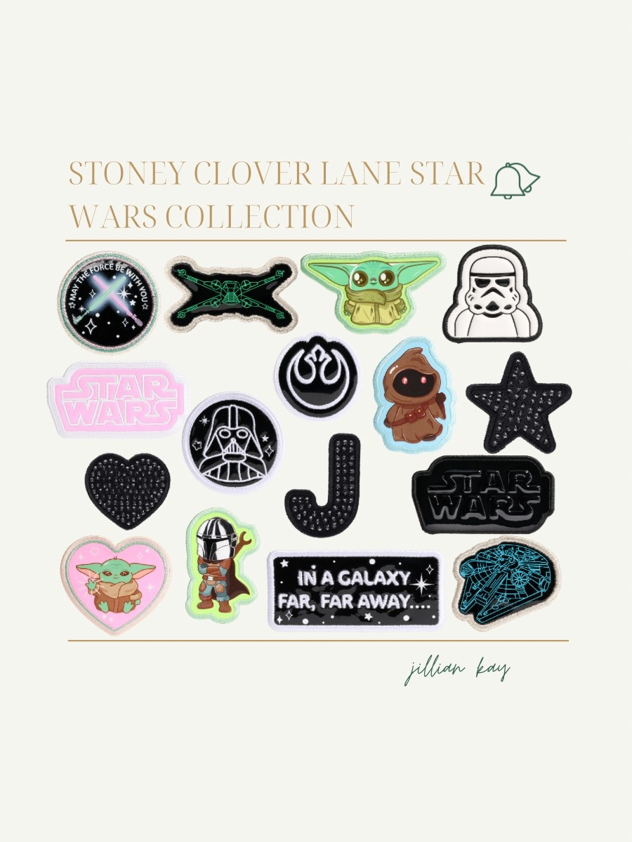 New Stoney Clover Lane Star Wars Collection! ✨

These pieces are so cute and the new prints are everything! I can’t believe that you can customize some of them with the Star Wars language! Plus it glows in the dark 🤩

Ig: @jkyinthesky

#disney #starwars #stoneyclover #scl #starwarsaccessories #starwarsstyle #lightsabers #darthvader #grogu #themandalorian #babyyoda 

#LTKTravel #LTKStyleTip #LTKItBag