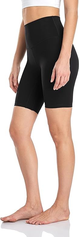 HeyNuts Hawthorn Athletic Women's High Waist Yoga Shorts Biker Shorts 6''/ 8''/ 10'' | Amazon (US)