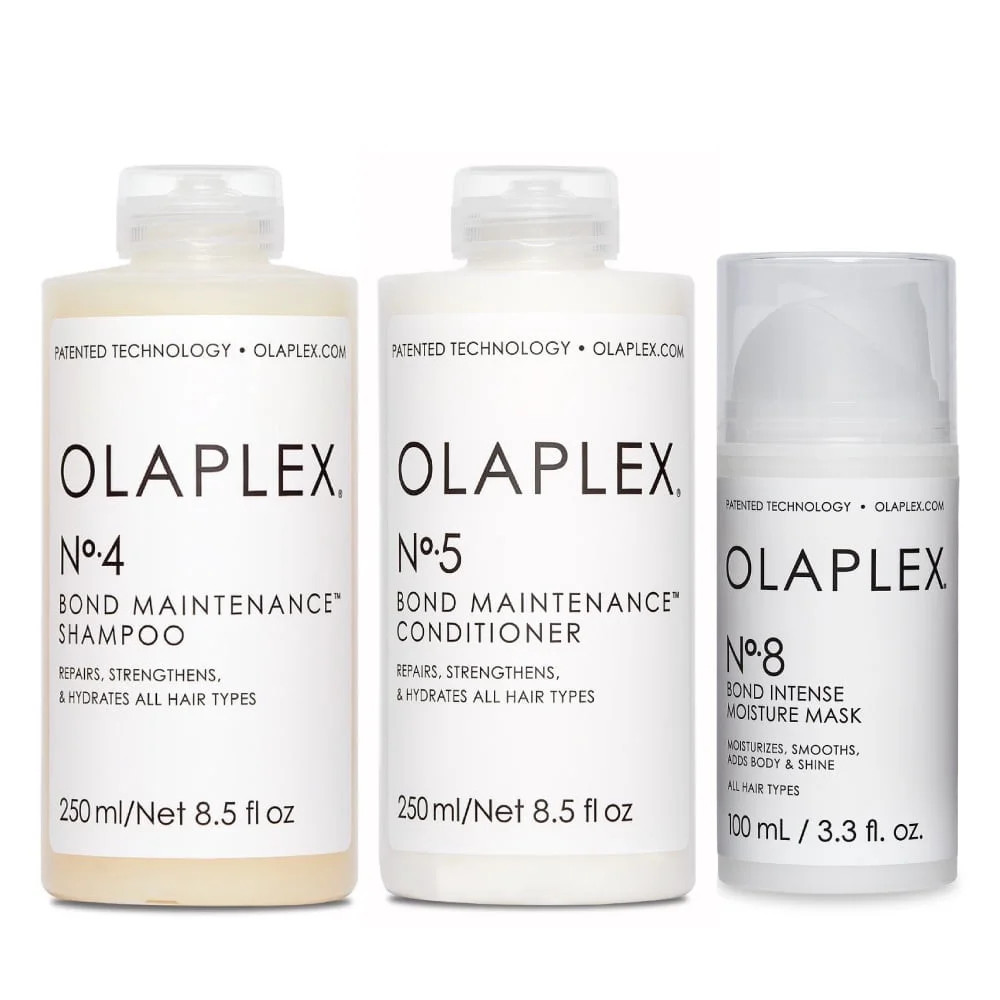 Olaplex No.4 Shampoo & No.5 Conditioner 8.5 oz Each and No.8 Moisture Mask 3.3 oz | Walmart (US)