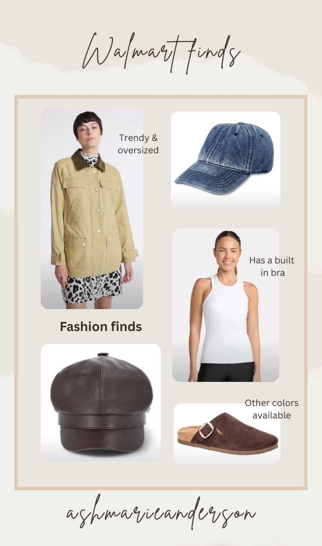 Walmart finds
Jacket and tank, got a medium