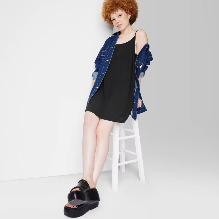 Women's Sleeveless Woven Babydoll Dress - Wild Fable™ | Target