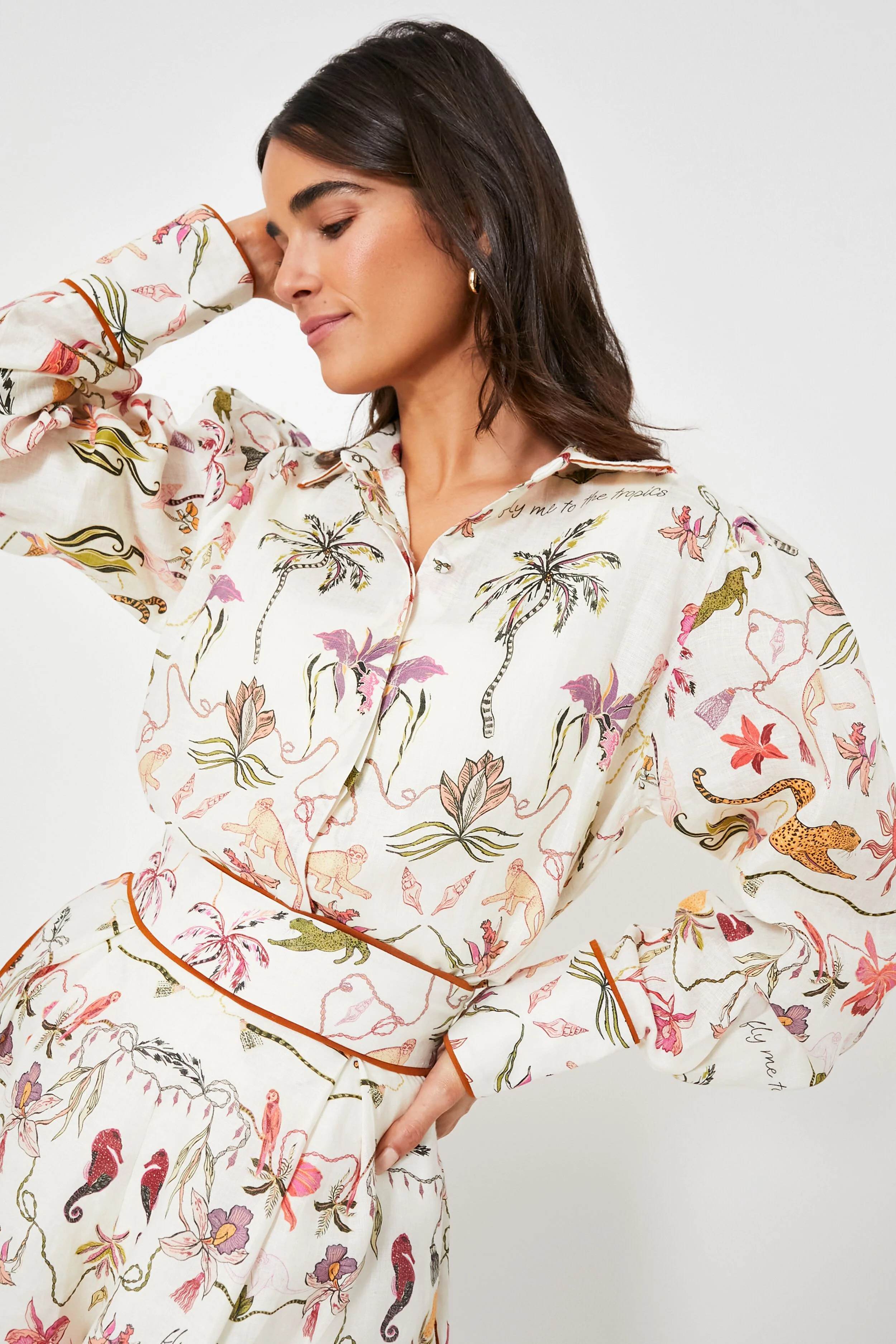 White Monserrat Shirt | Tuckernuck (US)