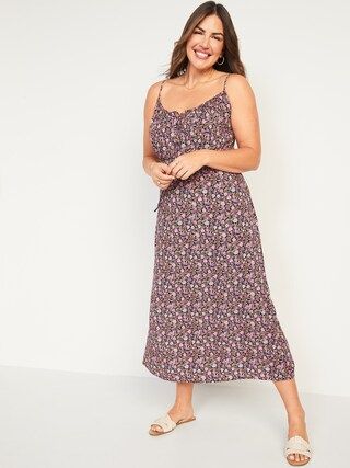 Floral Maxi Cami Shift Dress for Women | Old Navy (US)