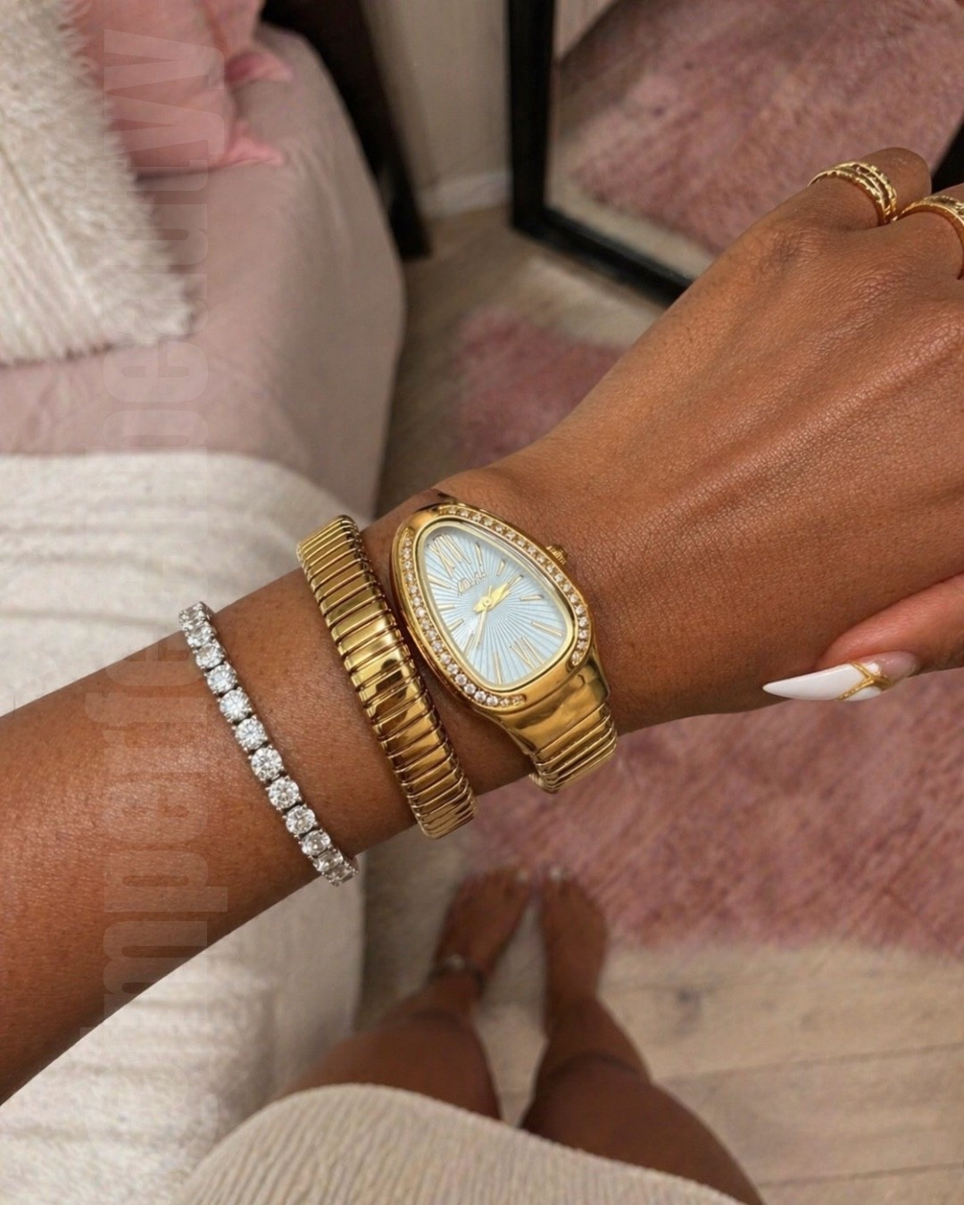 Gold Watch Stack | Elegant Wrist Candy and Everyday Jewelry Details


gold watch stack, bracelet stack, wrist stack inspo, elegant jewelry, everyday gold jewelry, tennis bracelet, luxury watch style, classy accessories, stacked bracelets, feminine jewelry look, chic everyday details, polished outfit accessories, gold jewelry aesthetic, luxury for less accessories, timeless style finds

#LTKgrwm #LTKootd #LTKMothersDay