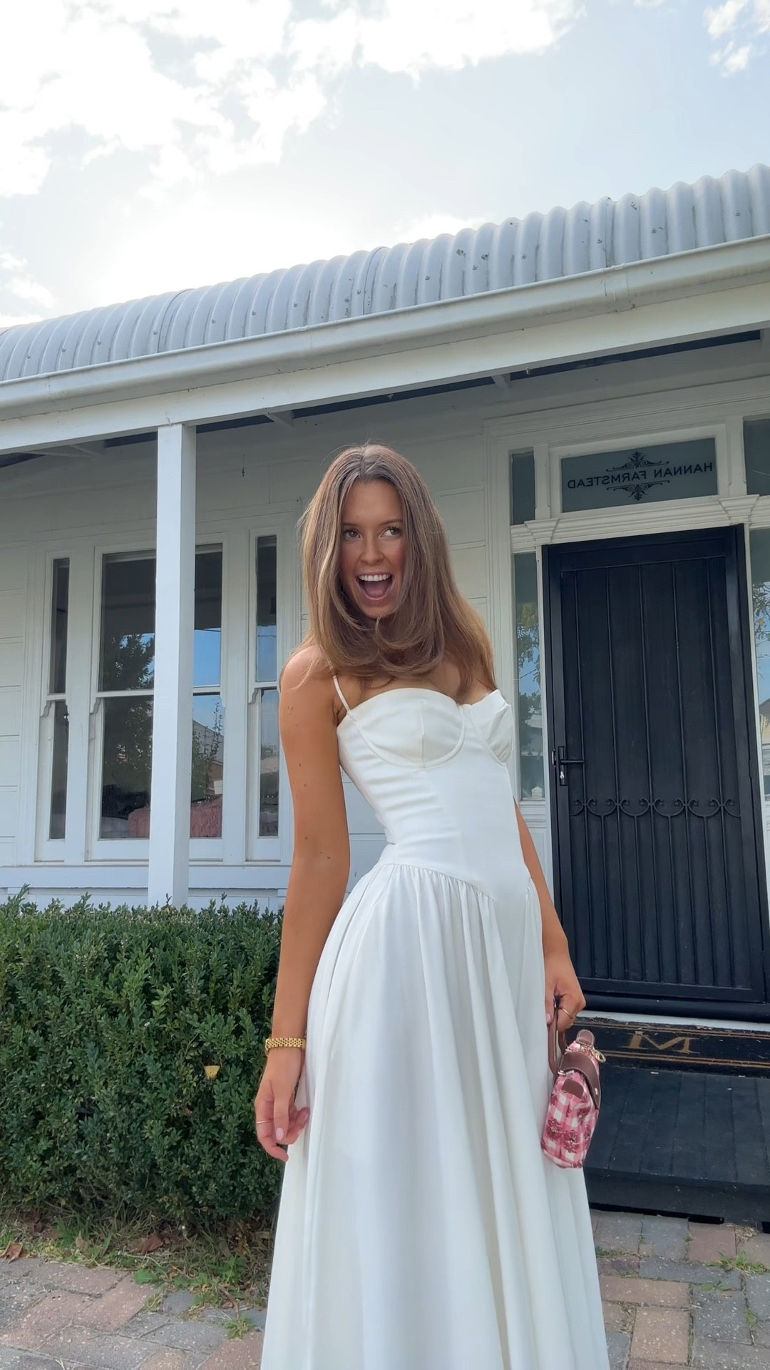 The most gorgeous dress and bag 🤍. I am wearing a size Xs for reference 🫶

#LTKdresses #LTKstyletip