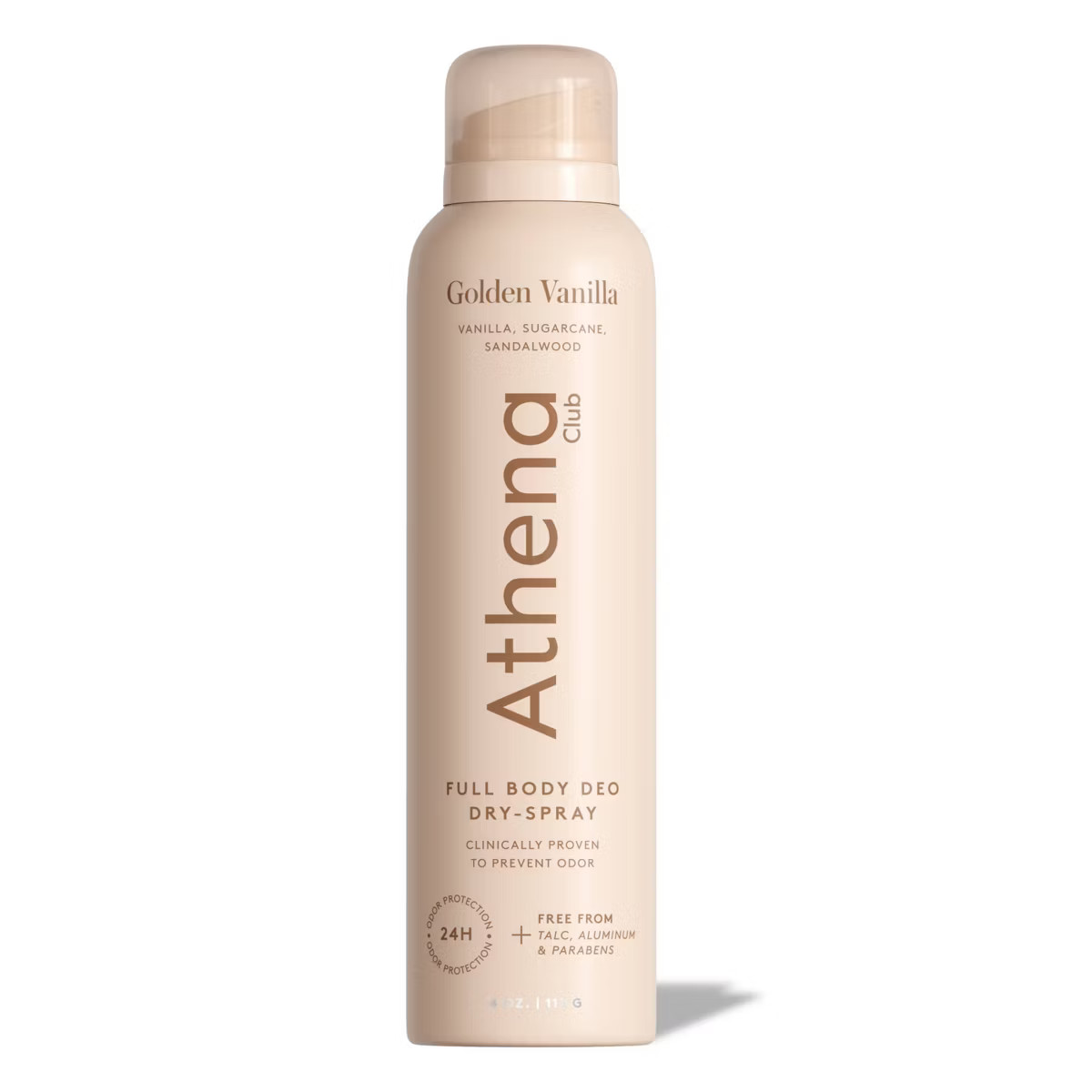 Athena Club Dry Touch Deo Spray - Golden Vanilla - 4oz | Target