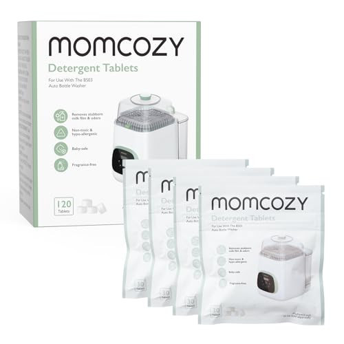 Momcozy Official Washing Block for Momcozy KleanPal Pro Baby Bottle Washer, 120 Detergent Tablets | Amazon (US)