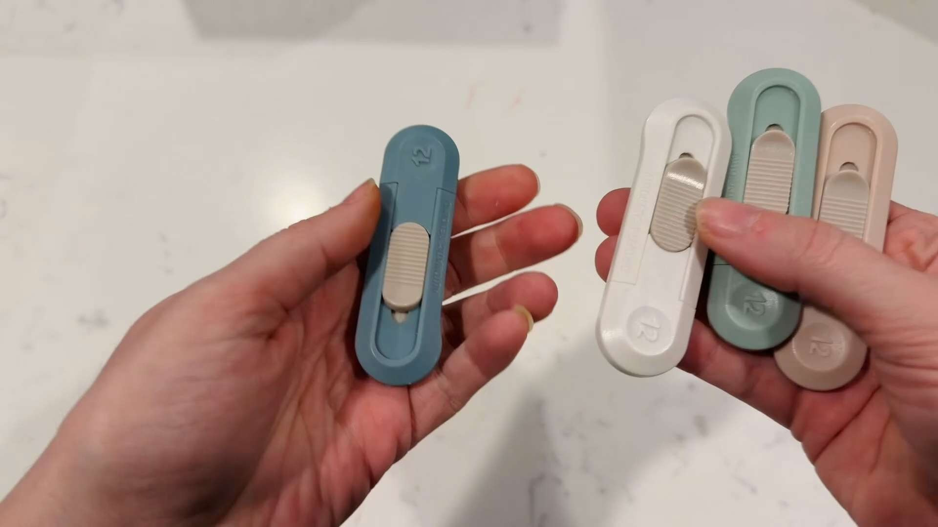 #ad This post contains affiliate links, which means I may earn a small commission if you make a purchase through my links.
If you get a lot of Amazon packages, these little box cutters are so handy to have around the house. I keep one by the front door and one in my office. 

 #LTKHome