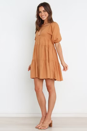 Lorey Dress - Tan | Petal & Pup (US)