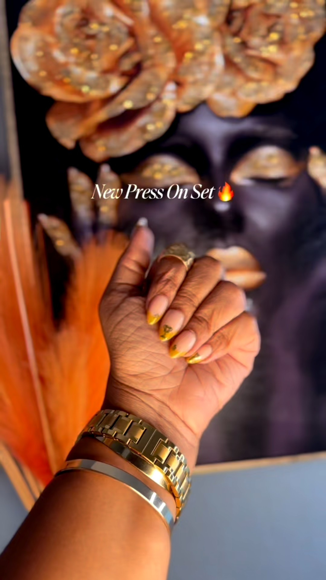 New Set 💅🏾😍

#nails #pressonnails #diynails