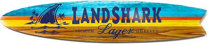 Landshark Sign - 4 Foot Fishtail Surfboard | Amazon (US)