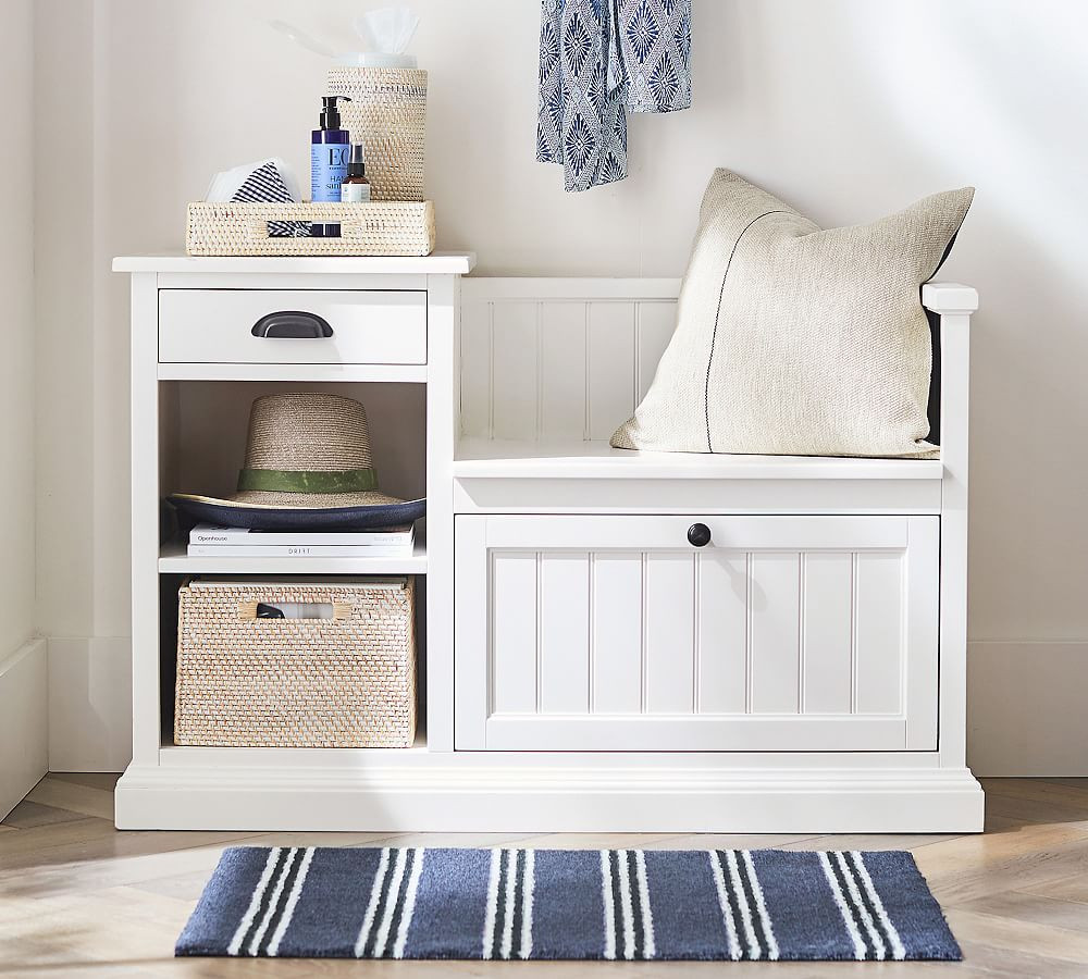 Aubrey Entryway Storage Bench | Pottery Barn (US)