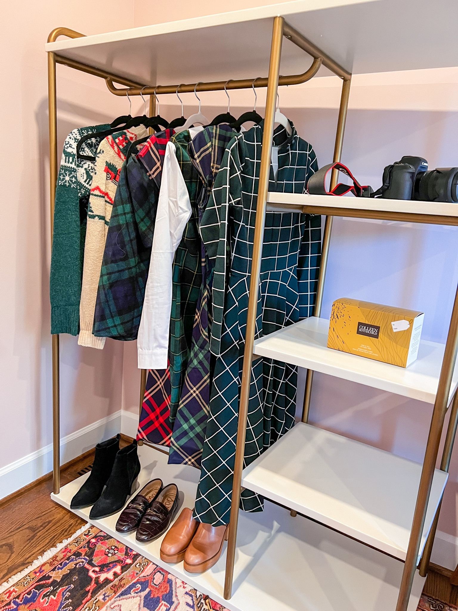 Clothing rack & shelf. Perfect for an office or guest room! 

#LTKsalealert #LTKhome