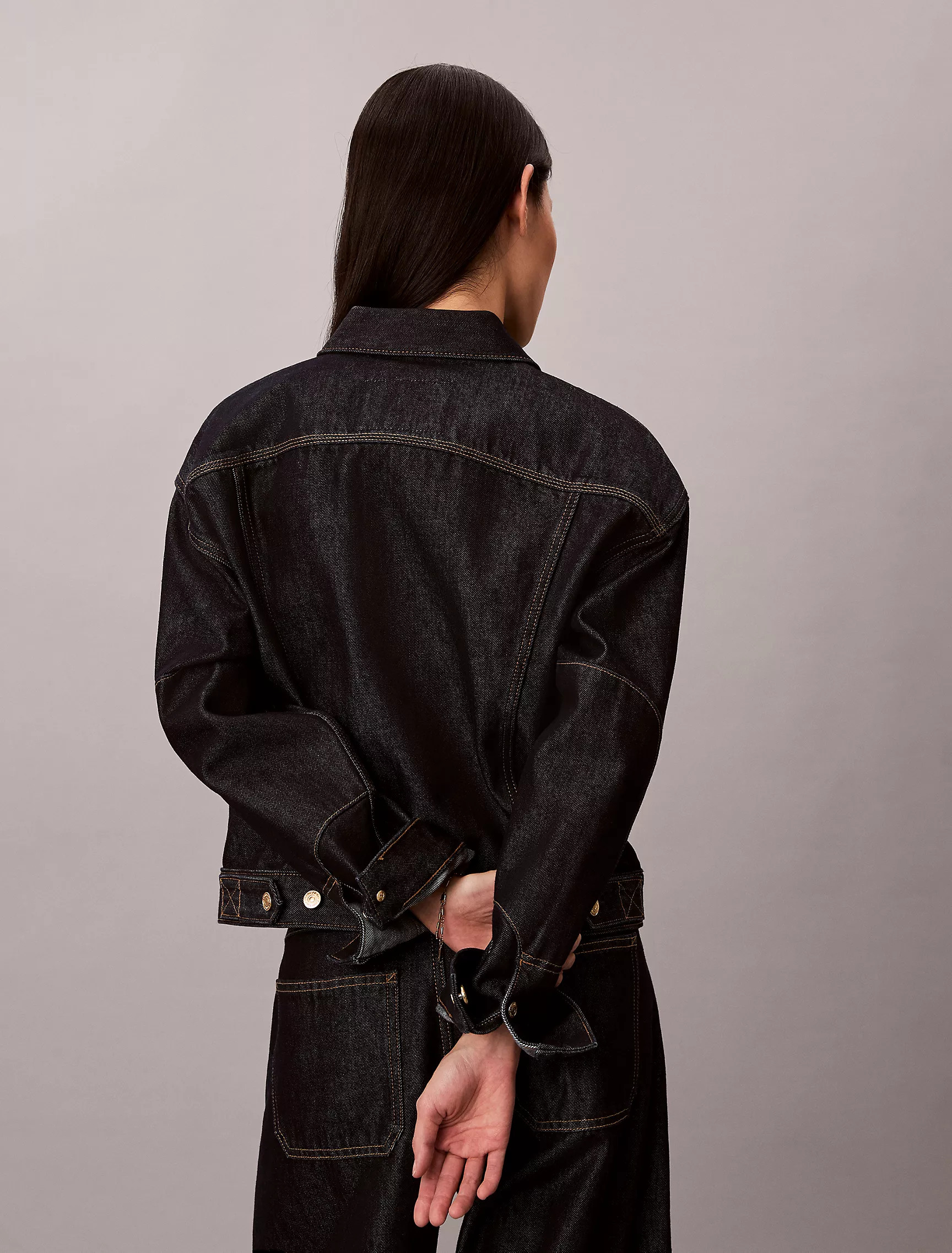 Lunar New Year Denim Trucker Jacket | Calvin Klein | Calvin Klein (US)