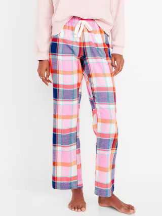 Mid-Rise Flannel Pajama Pants for Women | Old Navy (US)