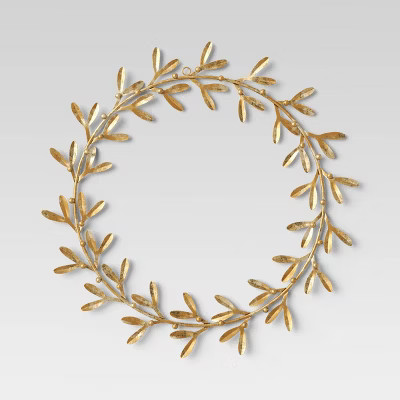 Metal Wreath - Threshold™ | Target