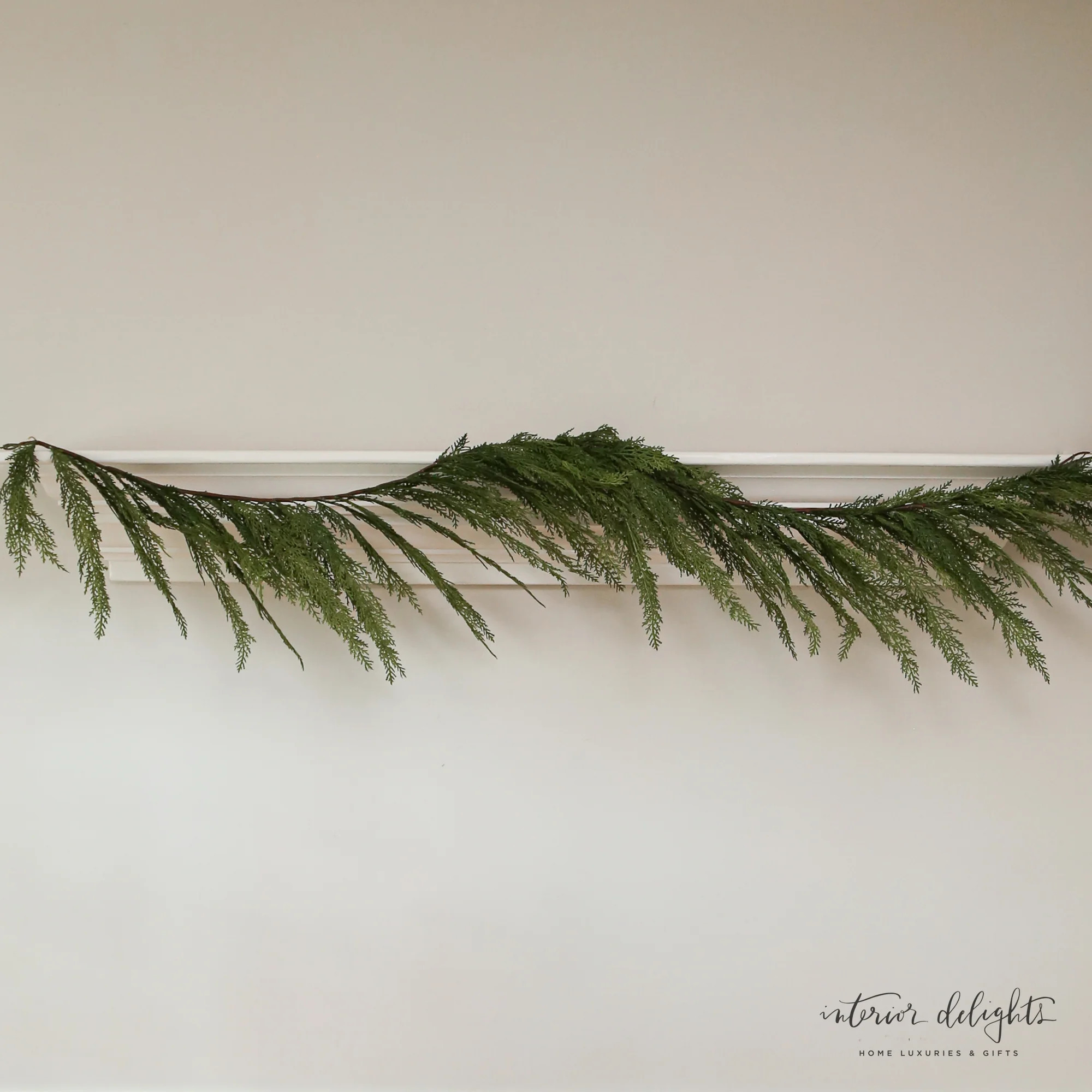 6ft Cedar Garland- Individual- Set of 3 or Set of 6 *Final Sale* | Interior Delights