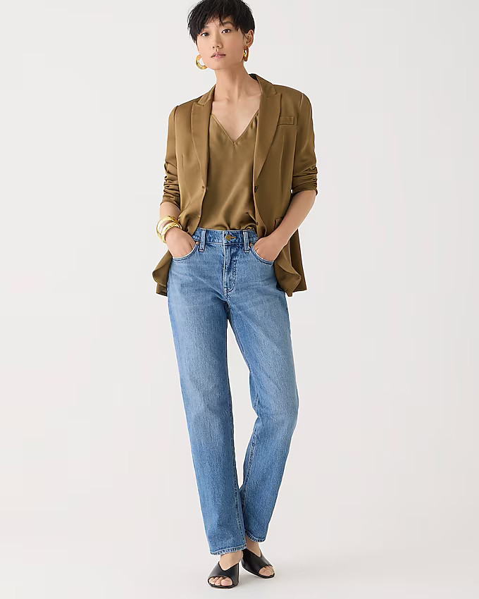 Mid-rise '90s classic straight-fit jean in Pheasant wash | J. Crew US