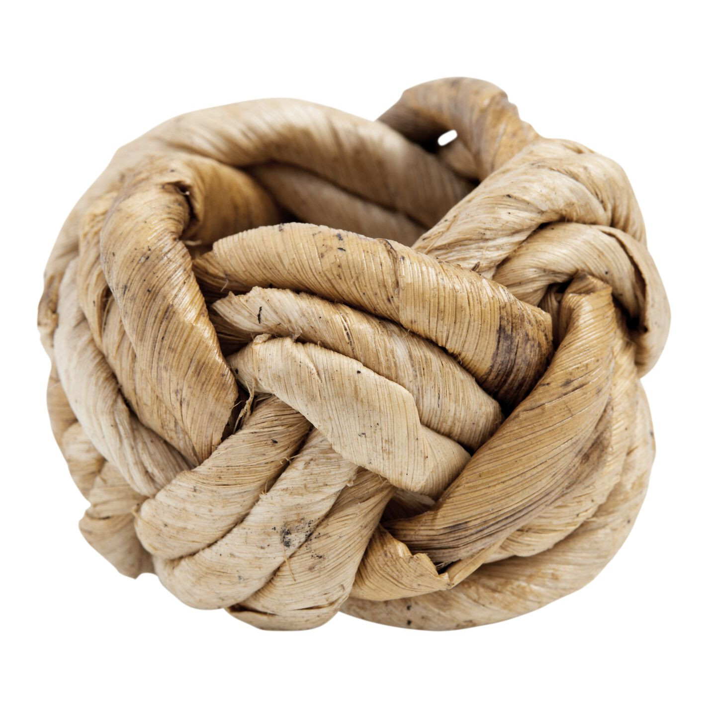 Natural Banana Bark Braided Napkin Rings Set of 2 | World Market