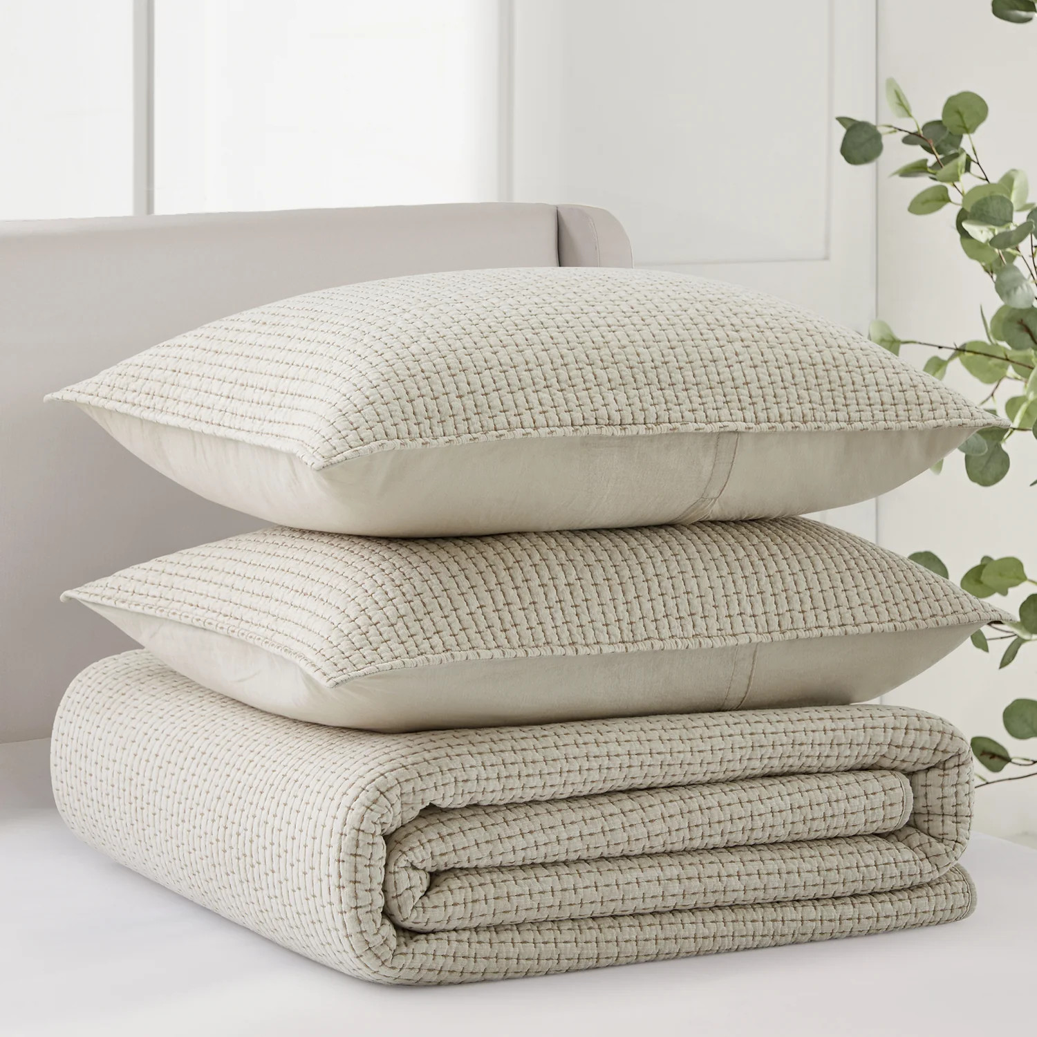 Pick-Stitch Artisan Quilt Set | Levtex Home
