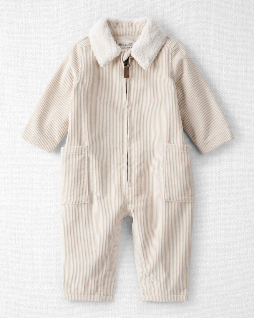 Baby Organic Cotton Corduroy Romper | Carter's Inc