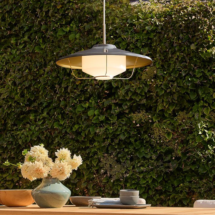 Boone Indoor/Outdoor Pendant (22") | West Elm (US)