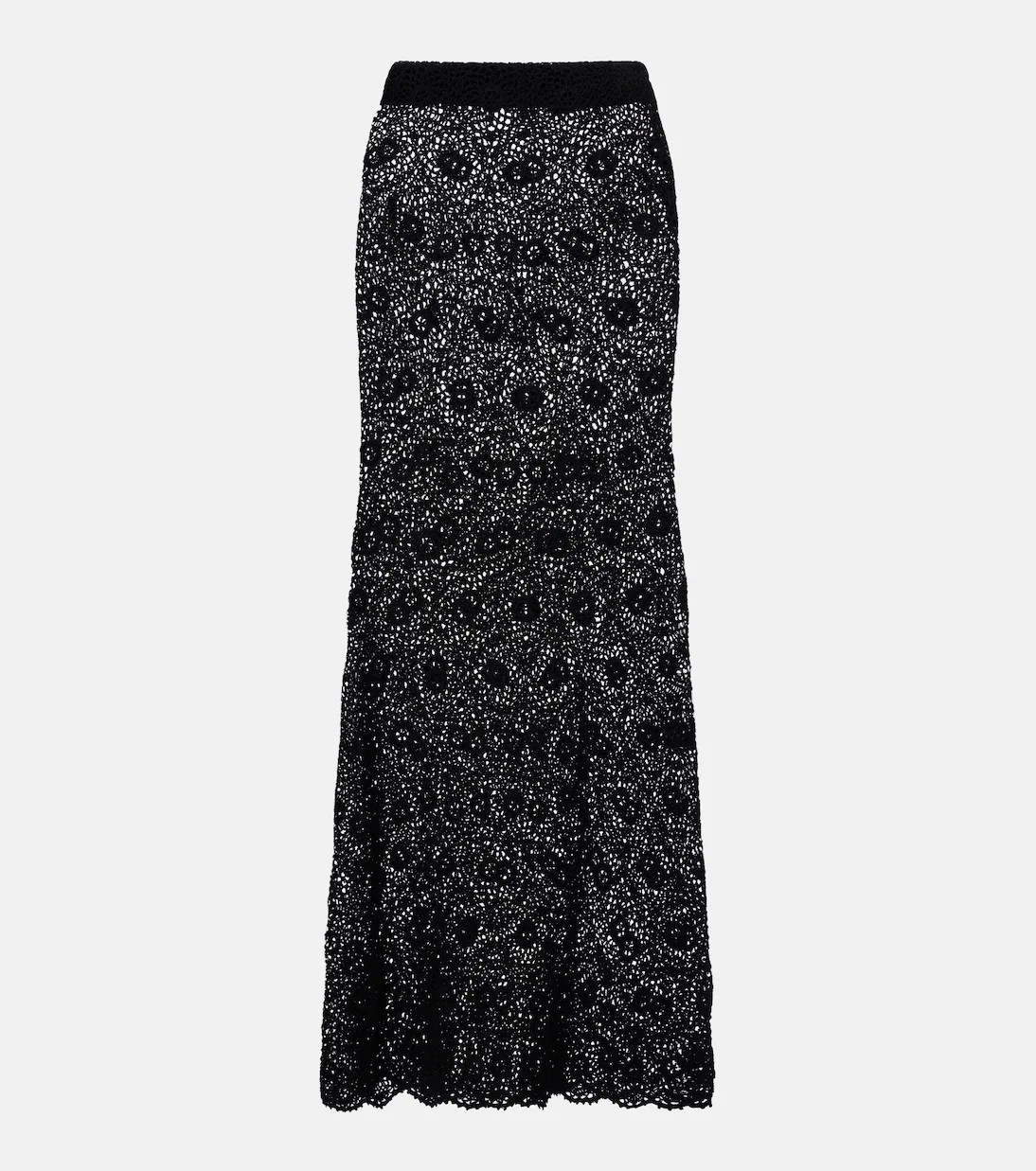 Nika crochet cotton maxi skirt | Mytheresa (US/CA)