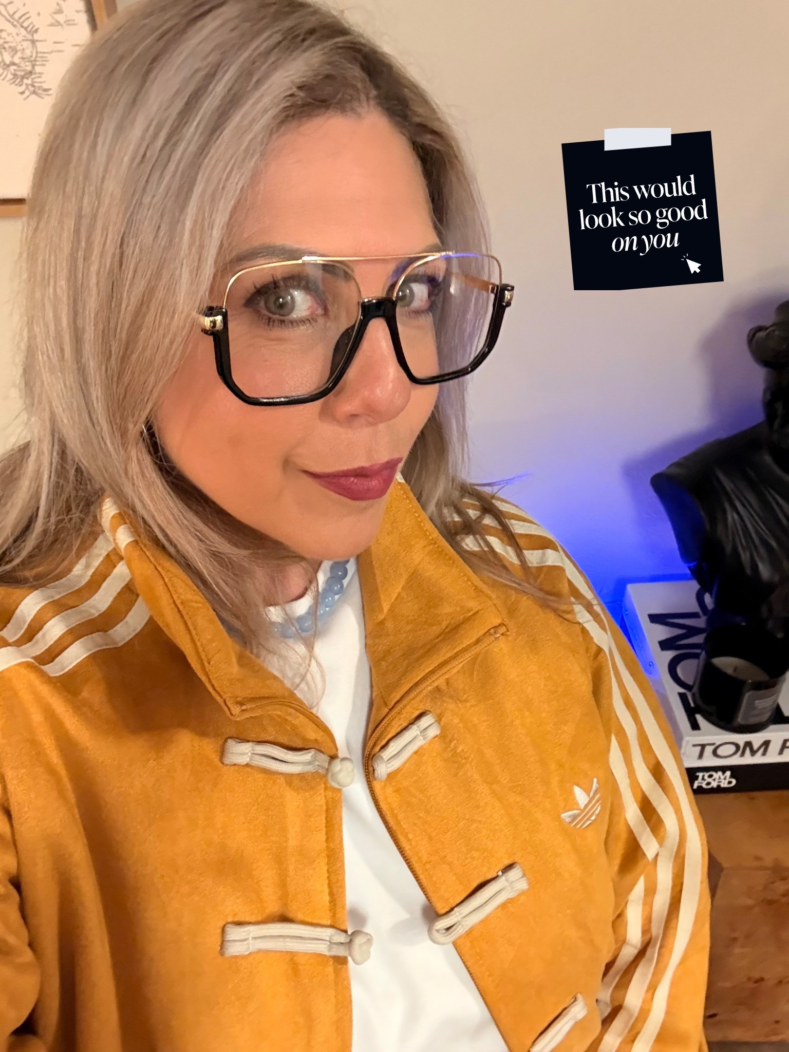 Adidas Chinese Year Special Edition jacket! Love this color! Wearing a Medium! #sunglasses #trendy #adidasjacket #adidas #jacket #gift #mothersday #beads #necklace #jewelry

#LTKootd #LTKMothersDay #LTKdayinmylife