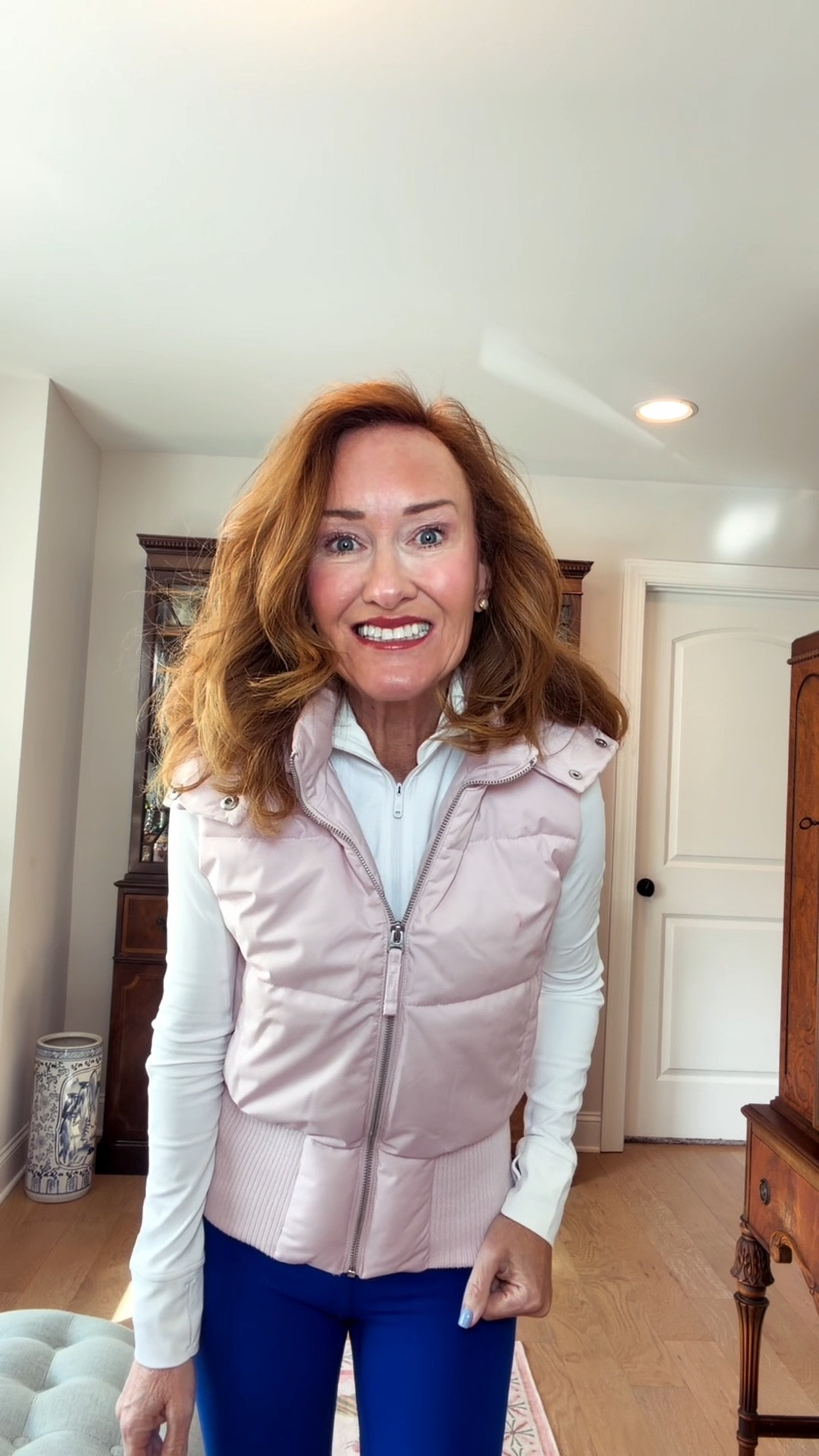 I follow. I shop. I order. I try it on… so you don’t have to 😘

Now stop your scroll because I just found THE leggings.
Buttery soft, crazy comfy, and yes, there’s a little perky perk in the back 👀
They look just like that brand everyone loves, but for a fraction of the price.

I paired them with this zip-up from the same company because a matching moment always wins.
And since it’s freezing outside, I added the cutest pink vest.

Let’s talk undergarments real quick. These are the BEST ones to wear under leggings.
Smooth, comfy, zero lines. Trust me.

And these New Balance shoes? 10 out of 10. I get the hype.
I want them in every color… and you will too.

You’re welcome 😌 love you mean it💙🦋😘

#LTKgrwm #LTKmomlife #LTKdayinmylife